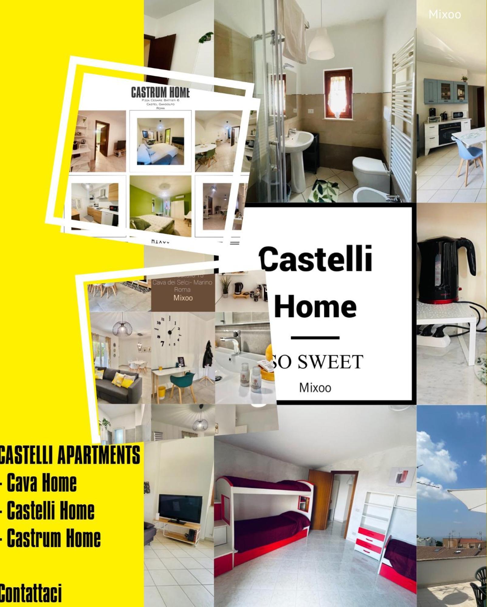 Castelli Home - Castelli Apartments 阿尔巴诺拉齐亚莱 外观 照片